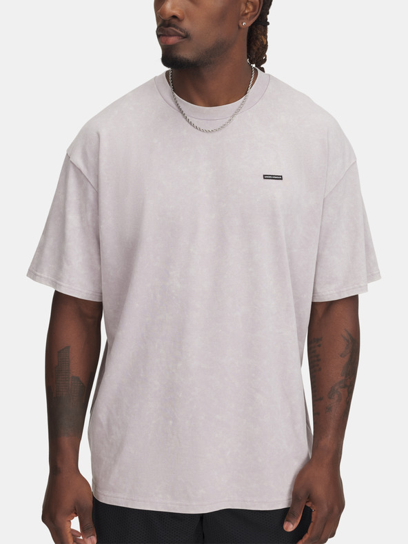 Under Armour Herren T-Shirt Under Armour UA M HW OS LOGO WASH SS