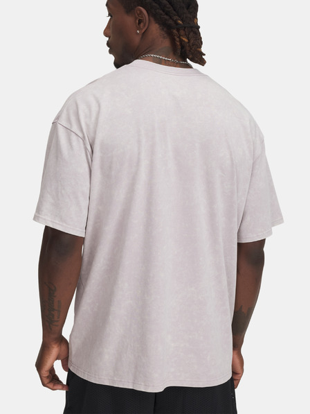 Under Armour Herren T-Shirt Under Armour UA M HW OS LOGO WASH SS