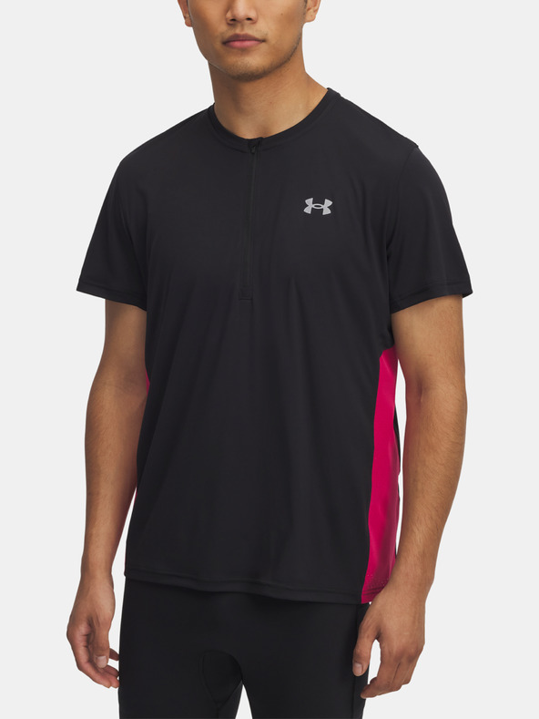 Under Armour Herren T-Shirt Under Armour UA TRAIL RUN ZIP SS