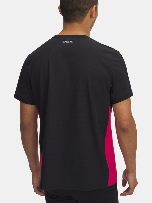 Under Armour Herren T-Shirt Under Armour UA TRAIL RUN ZIP SS