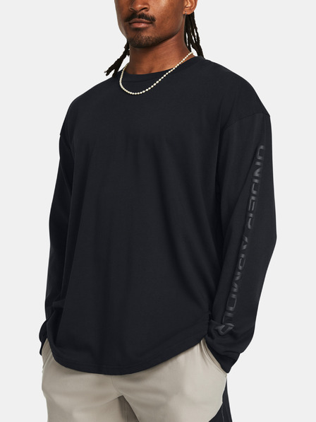 Under Armour Herren Under Armour UA HW TONAL WORDMARK LS-BLK