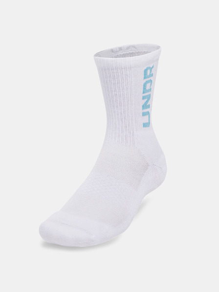 Under Armour Unisex-Socken Under Armour UA 3-Maker Mid-Crew (3 Paar)