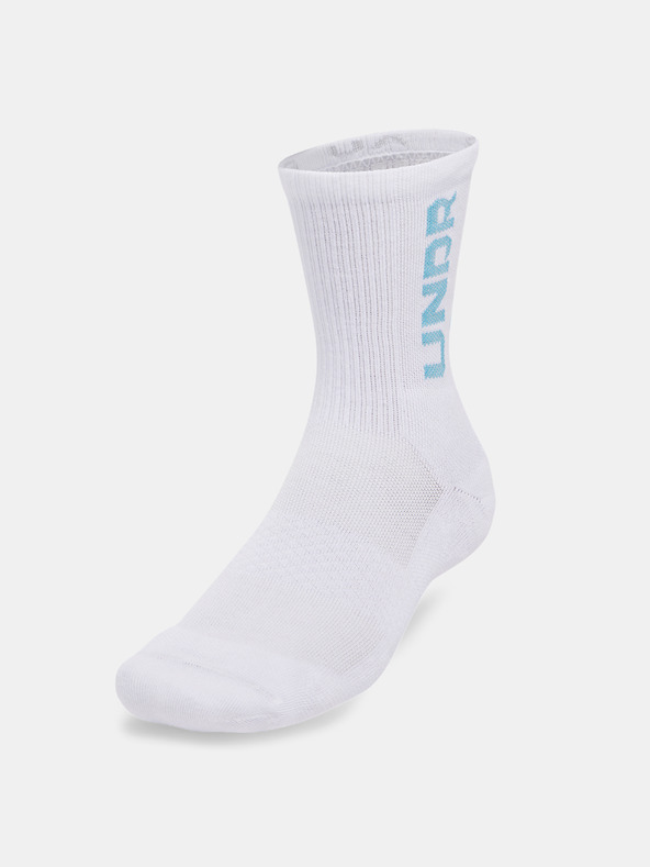 Under Armour Unisex-Socken Under Armour UA 3-Maker Mid-Crew (3 Paar)