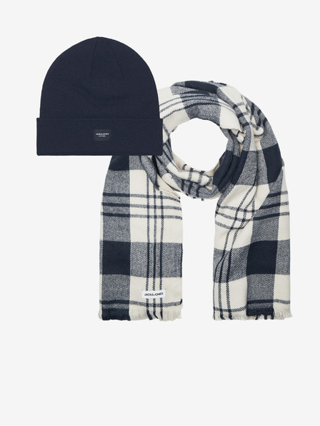 Jack & Jones Jack & Jones Frost Herren Mützen- und Schalset dunkelblau