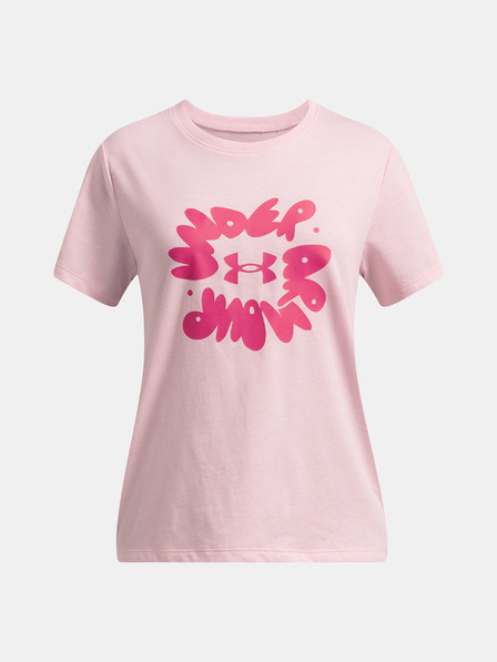 Under Armour Under Armour UA Bubble Wordmark SS T-Shirt für Mädchen