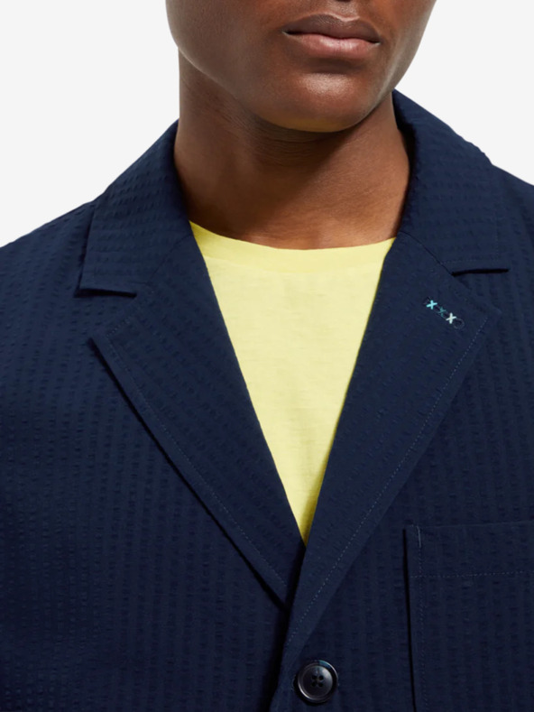 Scotch & Soda Dunkelblaue Herren Scotch & Soda Unconstructed Jacke