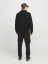 Jack & Jones Schwarzer Jack & Jones Outdoor Pullover mit Reißverschluss für Herren