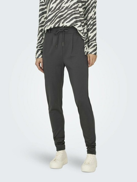 ONLY Dunkelgraue ONLY Poptrash-Hose für Damen