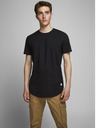 Jack & Jones Schwarzes Herren-Basic-T-Shirt Jack & Jones