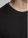 Jack & Jones Schwarzes Herren-Basic-T-Shirt Jack & Jones