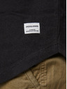 Jack & Jones Schwarzes Herren-Basic-T-Shirt Jack & Jones