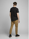 Jack & Jones Schwarzes Herren-Basic-T-Shirt Jack & Jones