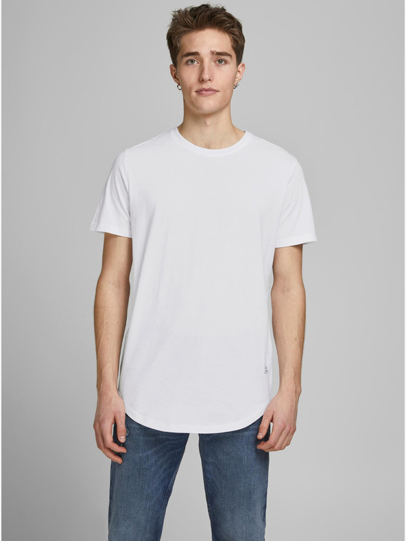 Jack & Jones Weißes Jack & Jones Herren-T-Shirt (Basic)