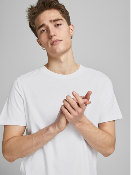 Jack & Jones Weißes Jack & Jones Herren-T-Shirt (Basic)