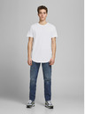 Jack & Jones Weißes Jack & Jones Herren-T-Shirt (Basic)