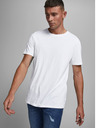 Jack & Jones Weißes Basic-T-Shirt Jack & Jones