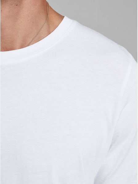 Jack & Jones Weißes Basic-T-Shirt Jack & Jones