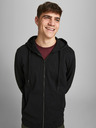 Jack & Jones Schwarzer Basic-Kapuzenpullover Jack & Jones