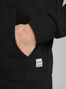 Jack & Jones Schwarzer Basic-Kapuzenpullover Jack & Jones