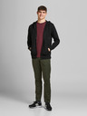 Jack & Jones Schwarzer Basic-Kapuzenpullover Jack & Jones