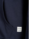 Jack & Jones Dunkelblauer Basic-Kapuzenpullover Jack & Jones