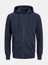 Jack & Jones Dunkelblauer Basic-Kapuzenpullover Jack & Jones