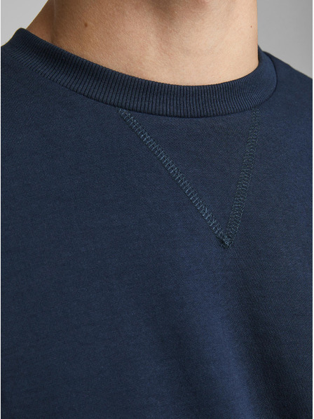 Jack & Jones Dunkelblauer Basic-Kapuzenpullover Jack & Jones
