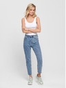 ONLY Weißes Basic-Tank-Top für Frauen ONLY Live Love