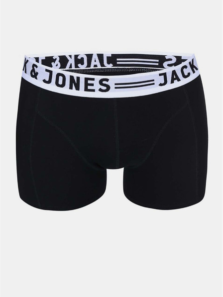 Jack & Jones Dreierpack Jack & Jones Sense Boxershorts für Herren, schwarz