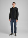 Jack & Jones Schwarze Jack & Jones Warner Lederjacke