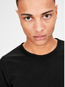 Jack & Jones Schwarzes Basic-T-Shirt Jack & Jones Basic