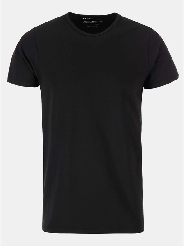 Jack & Jones Schwarzes Basic-T-Shirt Jack & Jones Basic