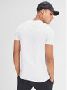 Jack & Jones Weißes kurzärmeliges Herren-T-Shirt Jack & Jones Basic