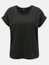 ONLY Schwarzes lockeres Basic-T-Shirt ONLY Moster