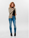 ONLY Beigefarbene Strickjacke mit Taschen ONLY Lesly