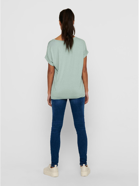ONLY Hellgrünes Basic-T-Shirt ONLY Moster