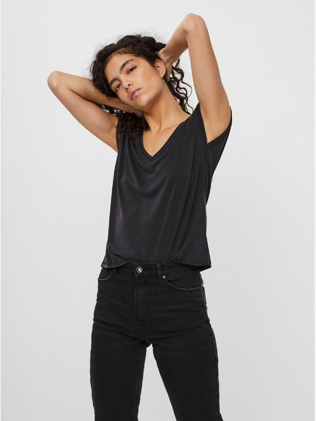 Vero Moda Schwarzes T-Shirt VERO MODA Filli