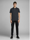 Jack & Jones Dunkelgraues Poloshirt Jack & Jones Paulos