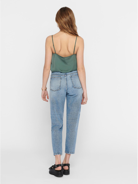 ONLY Grünes Tank-Top ONLY Debbie