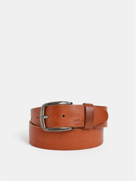 Jack & Jones Brauner Ledergürtel für Herren Jack & Jones Paul