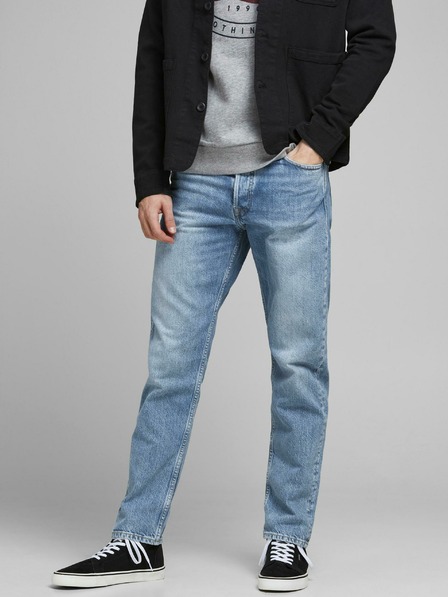 Jack & Jones Hellblaue Jeans mit gerader Passform Jack & Jones Chris
