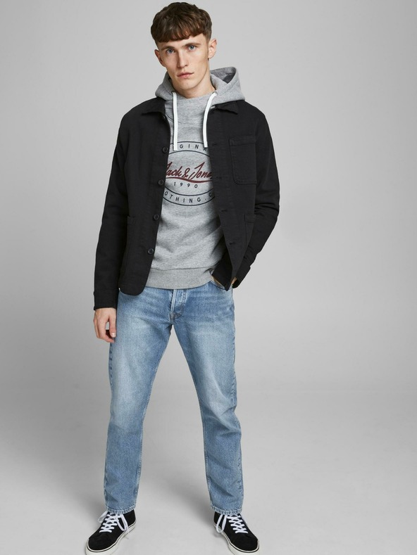 Jack & Jones Hellblaue Jeans mit gerader Passform Jack & Jones Chris