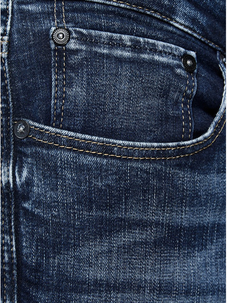 Jack & Jones Blaue Herren-Skinny-Fit-Jeans Jack & Jones Glenn