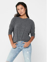 ONLY Graues Damen Pullover Top ONLY Glamour