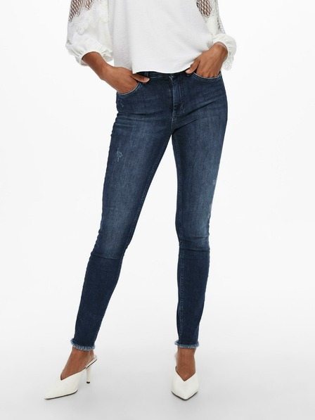 ONLY Dunkelblaue Skinny-Jeans ONLY Blush