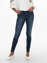 ONLY Dunkelblaue Skinny-Jeans ONLY Blush