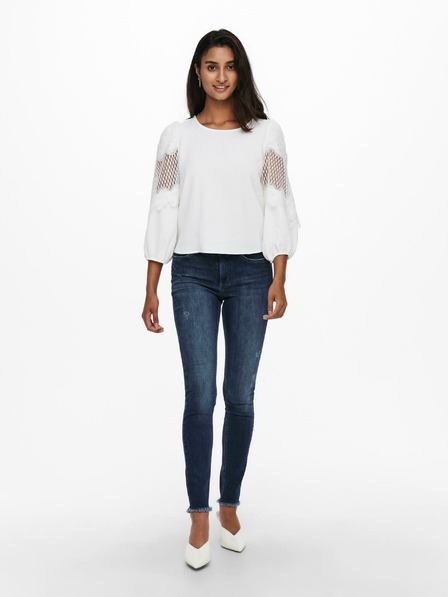 ONLY Dunkelblaue Skinny-Jeans ONLY Blush