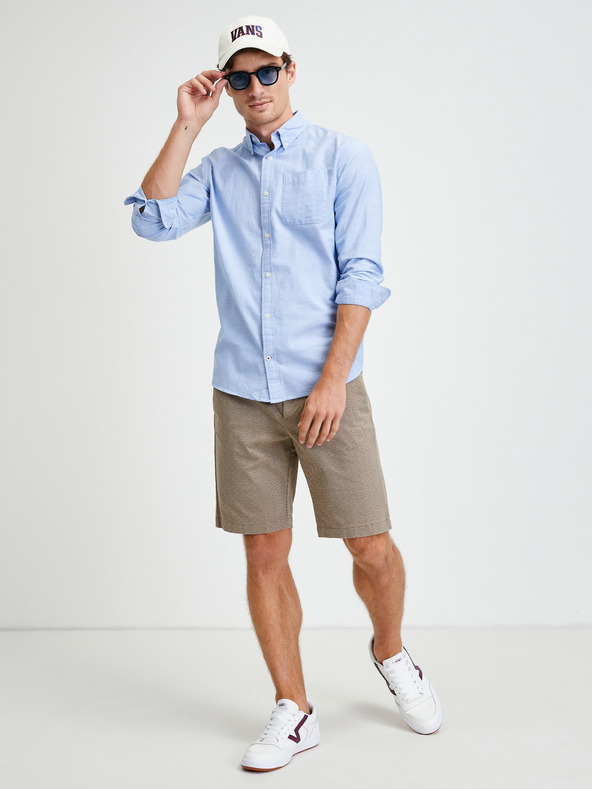 Jack & Jones Blaues Jack & Jones Oxford-Hemd