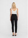 Jacqueline de Yong Schwarze Hose mit Schnürung JDY Catia