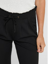 Jacqueline de Yong Schwarze Hose mit Schnürung JDY Catia